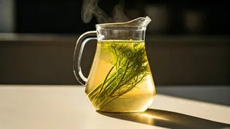 Beat Heavy Summer Sluggishness With Warm Fennel Water