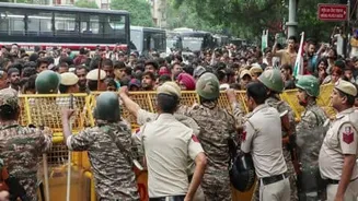 Delhi Police files 1st FIR after July 20 Parliament protest