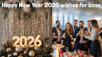 Happy New Year 2026: Top 30+ Wishes, images, messages and video status for boss that strike right tone