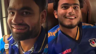Maza Aa Raha Hai Bhaiya! Rinku Singh’s Reaction Goes Viral as Prashant Veer Lands Rs 14.20 Cr CSK Deal at IPL 2026 Auction: WATCH