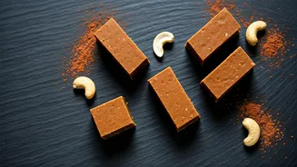 Vegan cashew fudge shakes up mithai