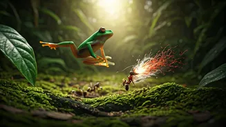 10 Astounding Animal Behaviors: From Freezing Frogs to Exploding Ants!