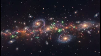 New Study Reveals Hidden Organisation In Galaxies From The Young Universe