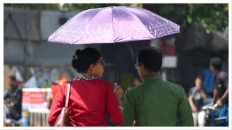 Mumbai weather today: Sticky pre-monsoon heat continues as IMD issues heatwave, rain alerts in Maharashtra