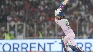 Washington Sundar scores his second fifty of IPL 2026 against Sunrisers Hyderabad,  takes Gujarat Titans to defendable total