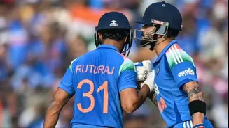 Ruturaj Gaikwad posted story with Virat Kohli after winning first ODI against West Indies