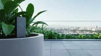 Microbial Soil Sensors Give City Plant Parents Live Moisture Data For Balcony Plants