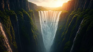 Conquer the Gorge: An Unforgettable Highlining Adventure at Victoria Falls!