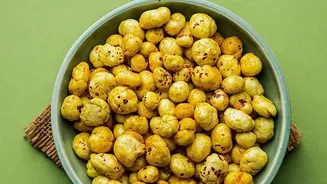Roasted Foxnuts Feature In Five Warm And Savoury Recipe Ideas: The Current Picture