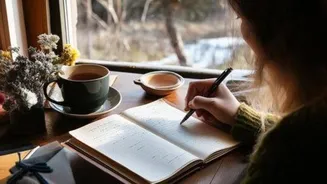 How to start an evening journaling routine