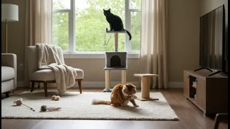 How to reduce territory stress when introducing a second rescue cat to apartments