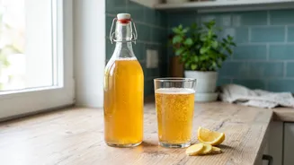 How long does home-brewed kombucha last in the fridge after SCOBY tea fermentation