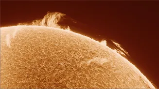 Explosão solar deve ‘pegar de raspão’ na Terra; confira os possíveis efeitos