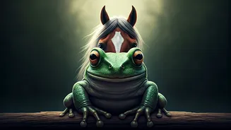 Optical Illusion Personality Test: Horse or Frog? Discover Your Inner Traits!