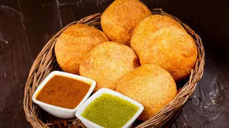 Round Pooris Are Easier To Puff Evenly Than Very Irregular Shapes