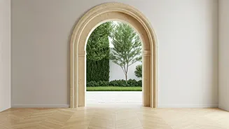 Arched Walkways Add Touch Of Royal Heritage To Modern Spaces