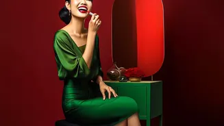 Why Red Lipstick Remains A Reliable Choice For Celebration-Ready Makeup