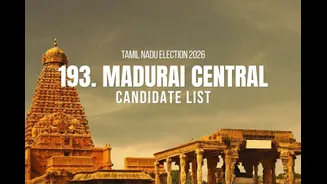 Madurai Central Candidates 2026: Full List of Contestants from Madurai Central Assembly Constituency in Tamil Nadu Election