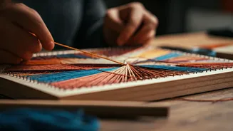 Crafting Mesmerizing African String Art at Home: A Step-by-Step Guide