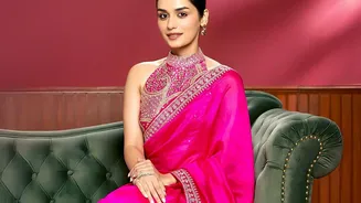 Vintage silk sarees become modern festive co ord sets for young fashion enthusiasts
