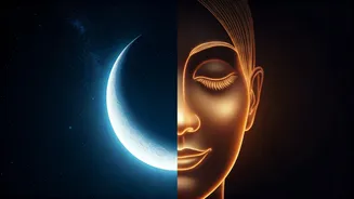 Optical Illusion Test: Face or Moon? Your First Glimpse Reveals Your Relationship Style!