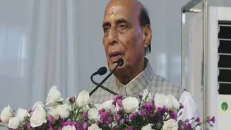 Rajnath Singh says defense manufacturing nearly quadrupled, exports near ₹39,000cr