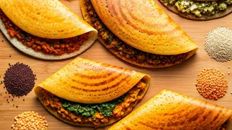 8 Protein-Packed Dosa Delights: Fuel Your Mornings the Delicious Indian Way!