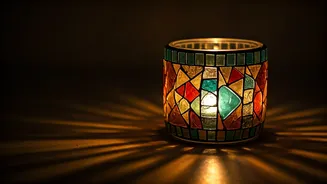Craft Stunning African-Inspired Mosaic Candle Holders: A Simple DIY Guide