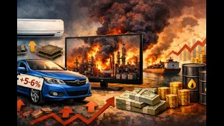 Cars, TVs, ACs May Get Costlier By Up To 5-6% From April As Input Costs Surge Amid Gulf Crisis: Report