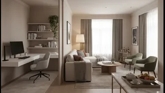 Small Homes Are Turning One Room Into Work, Rest And Hosting Space