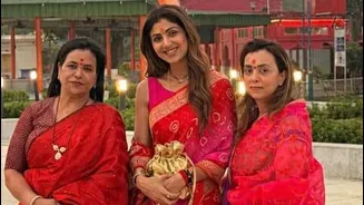 Shetty shares videos and photos from Tripurasundari Temple in Tripura