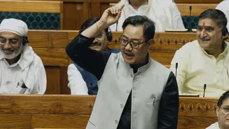 'His name makes terrorists shiver': Rijiju defends Shah in LS