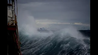 Squally Weather and Rough Seas Forecasted Over Bay of Bengal and Andaman Sea