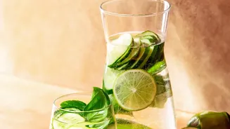 Hydrate Smarter Daily Infuse Water With Cucumber Mint And Lemon For Natural Detox