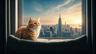 Secure Window Lounges Give High Rise Cats Premium Sky views