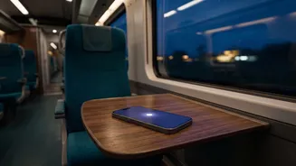 How to set train destination alarms