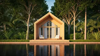 Cozy Nileshwar Backwater Eco-Cabins Dominate Next-Gen Couple Post-Wedding Feeds
