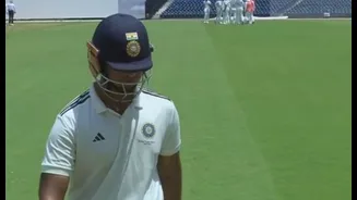 Vaibhav Sooryavanshi Takes Mohammed Siraj to Cleaners; Smashes 4,6,4 in Duleep Trophy Final