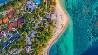 The Destination's Famous Villas Share Attention with Reefs and Communities