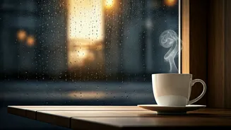City Cafes Are Leaning Into Rainy Romance
