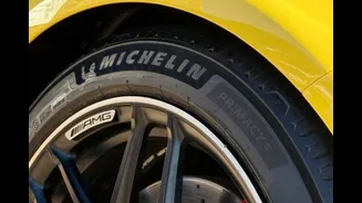 Novo pneu da Michelin freia até 5,5 metros antes que rivais em pista molhada