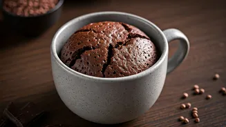 Bake This Fudgy Chocolate Ragi Mug Cake In 90 Seconds