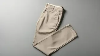 Want to look stylish yet relaxed? Try wool-blend chinos