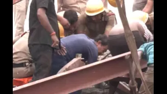 Watch | Moment Of Horror As Warehouse Roof Collapses In Kolkata's Taratala
