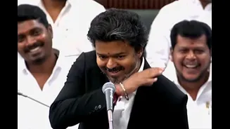 'Not A Cinema Set': DMK Slams Tamil Nadu CM Vijay After He Enacts Stalin's Viral Hand Gesture In Assembly