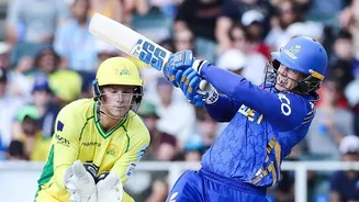 Ryan Rickelton makes records with 2nd century in SA20