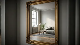 Strategic Wall Mirror Placements Instantly Double Compact Apartment Spaces Comfortably