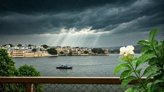 Udaipur Monsoon Magic Leaves Newlywed Couples Completely Star Struck