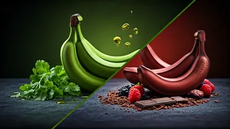 Green vs. Red Bananas: A Culinary Showdown for Your Kitchen Creations