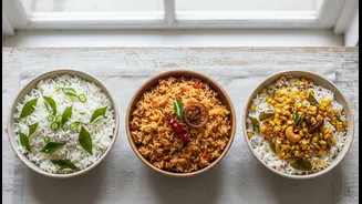 Simple, Tangy Or Crunchy: Pick Your Curry Leaf Rice Style